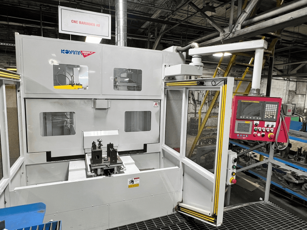 Second 58 Barinder CNC Grinder is On-Line